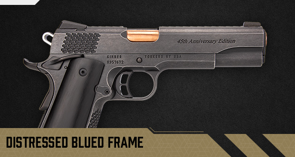 Distressed Blued Frame