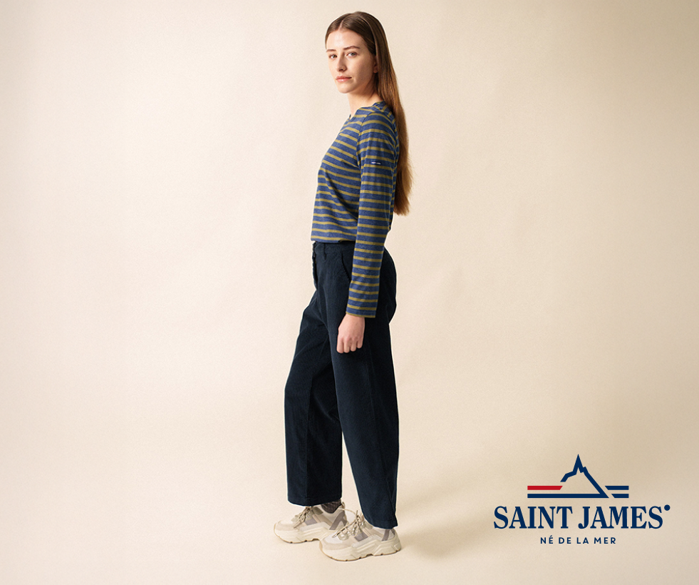 Breton Stripe Shirt | Unisex| GUILDO U A| Saint James