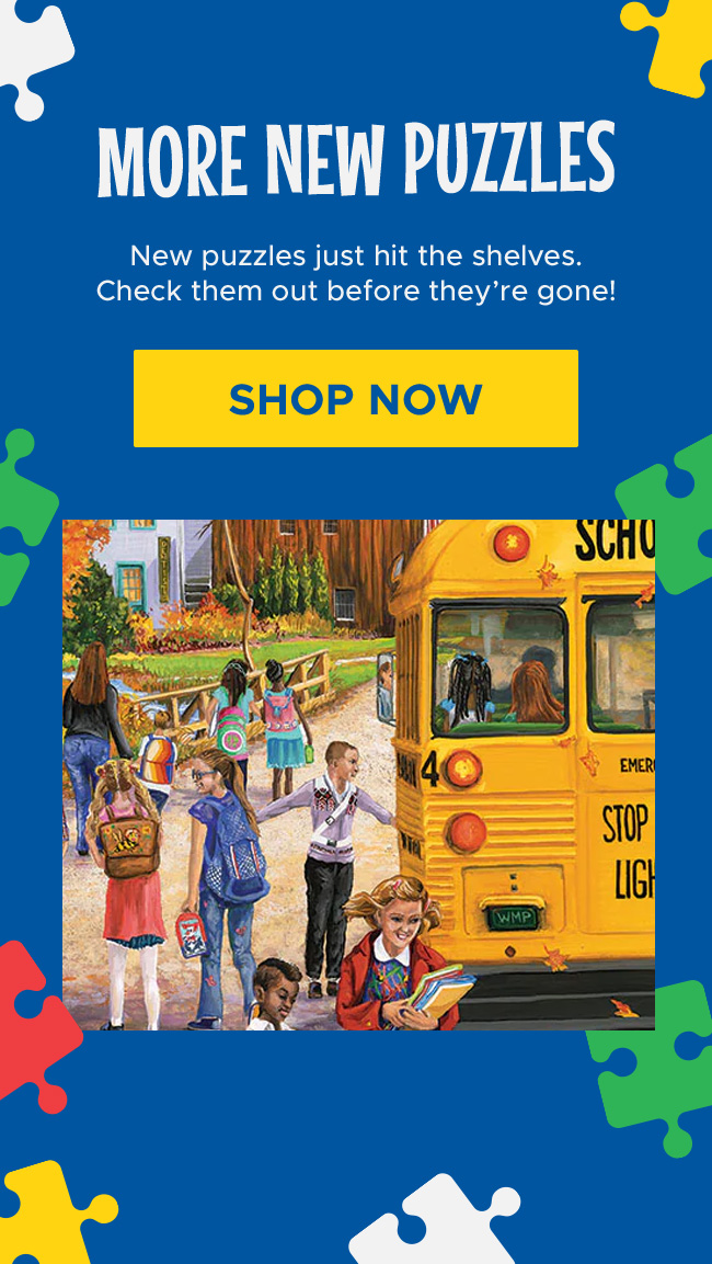 More NEW Puzzles! White Mountain Puzzles