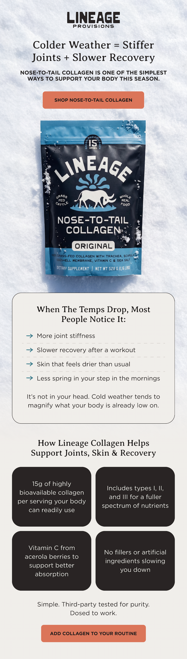 Shop nose-to-tail collagen