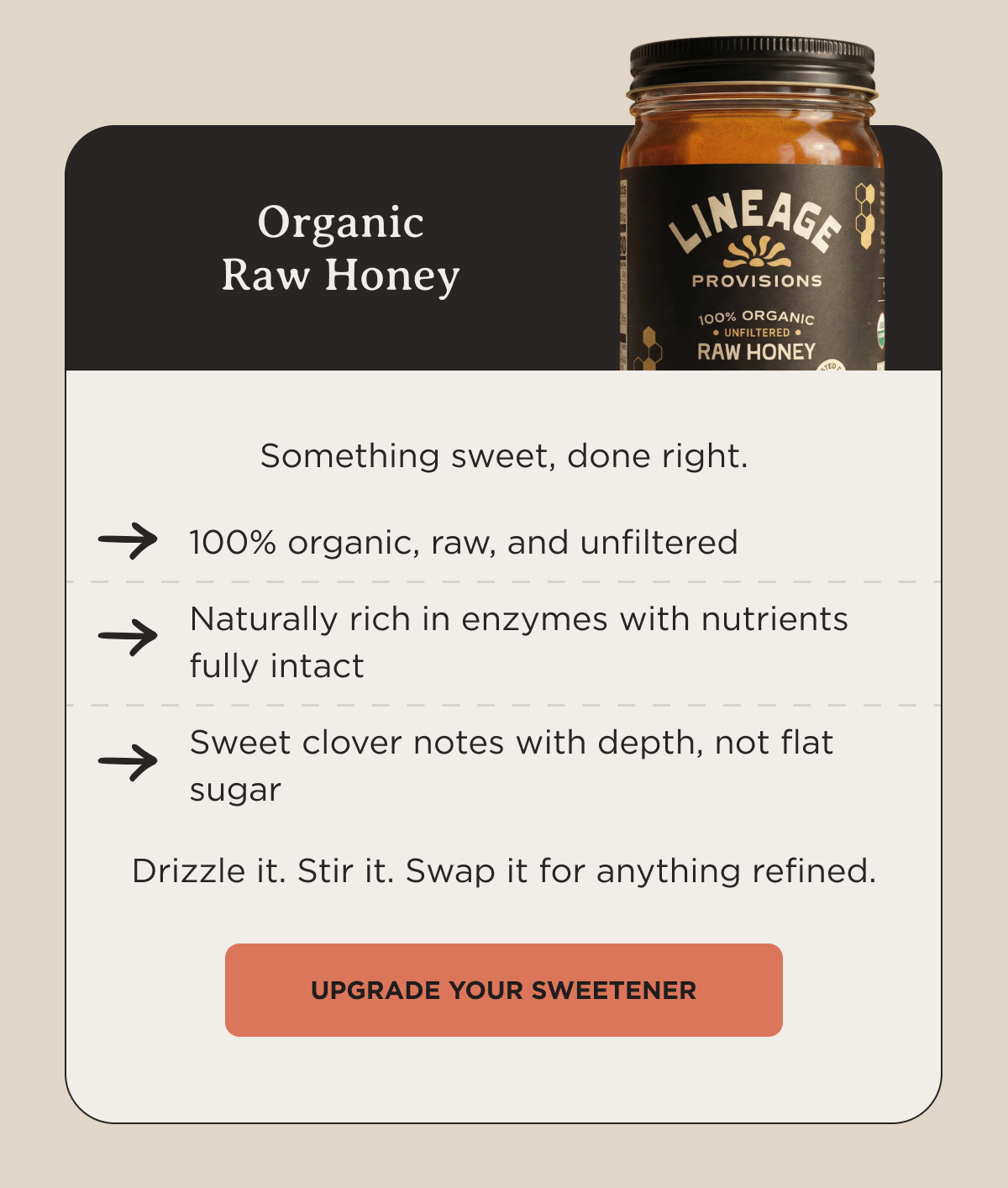 Shop Organic Raw Honey