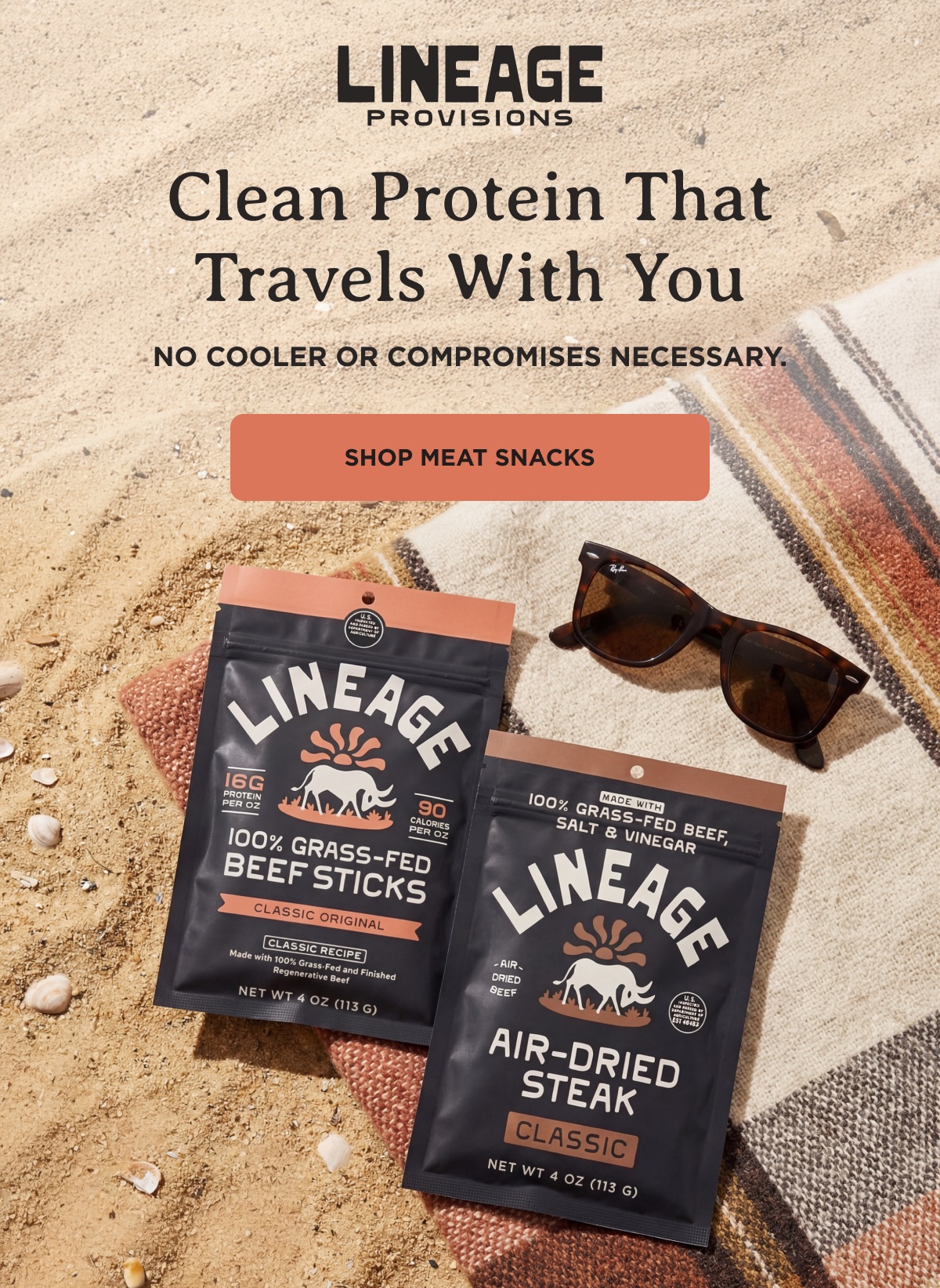 Clean Protein That Travels With You