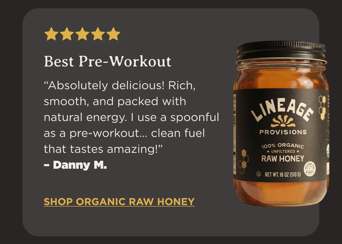 Shop raw organic honey