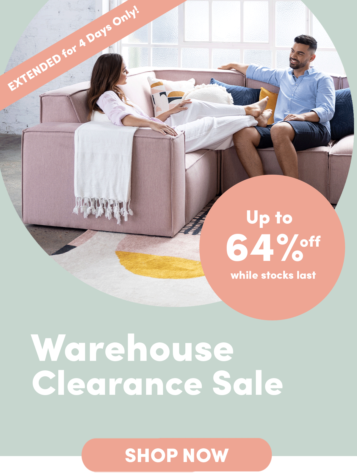 [EXTENDED FOR 4 DAYS] Up To 64 Off In Our Warehouse Clearance! Luxo