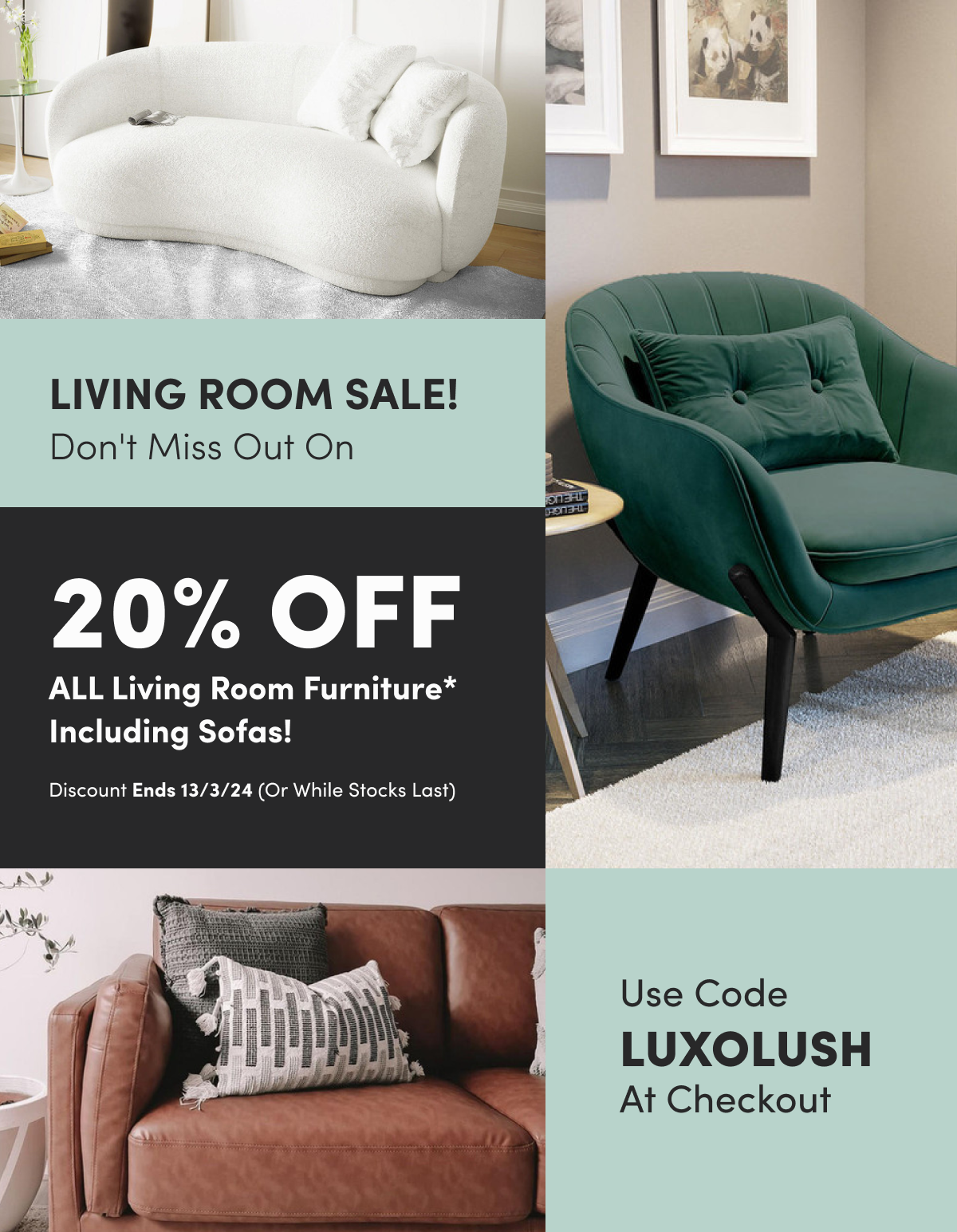 LUXOLive ReLaunch Wednesday 13th March 2024 A Promotion Like No