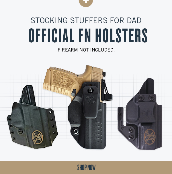 Holsters make great stocking stuffers