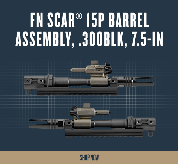 FN SCAR 15P BARREL ASSEMBLY, .300BLK, 7.5-IN