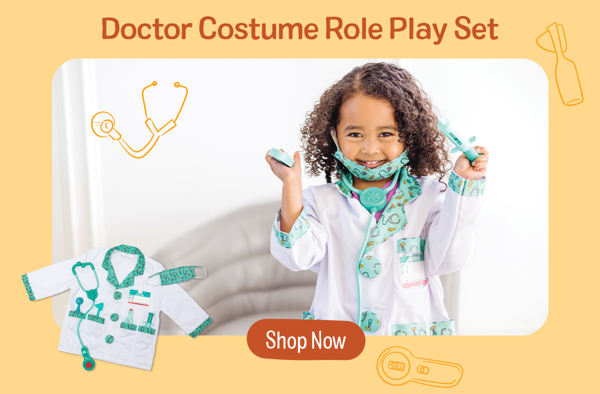 Doctor Costume Role Play Set