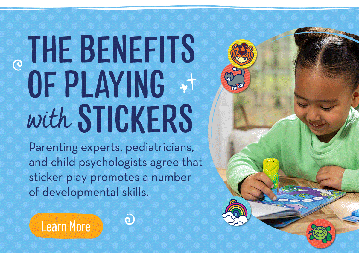 The Benefits Of Playing with Stickers