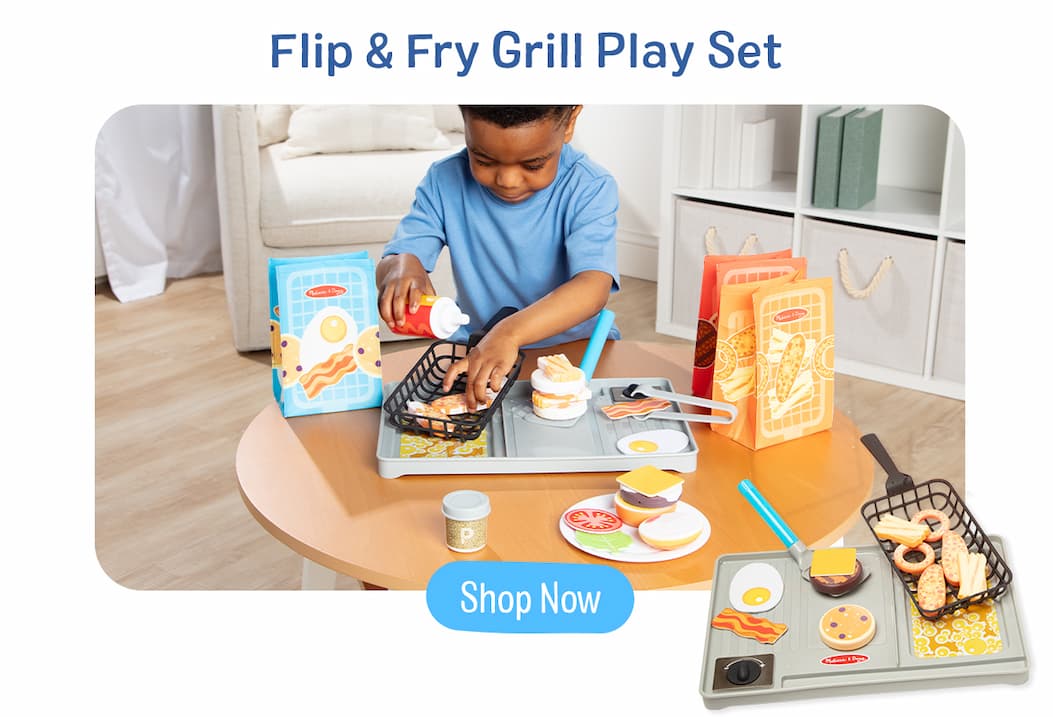 Flip & Fry Grill Play Set