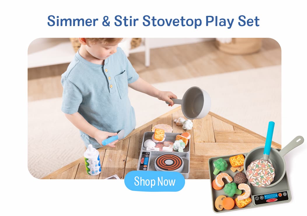 Simmer & Stir Stovetop Play Set