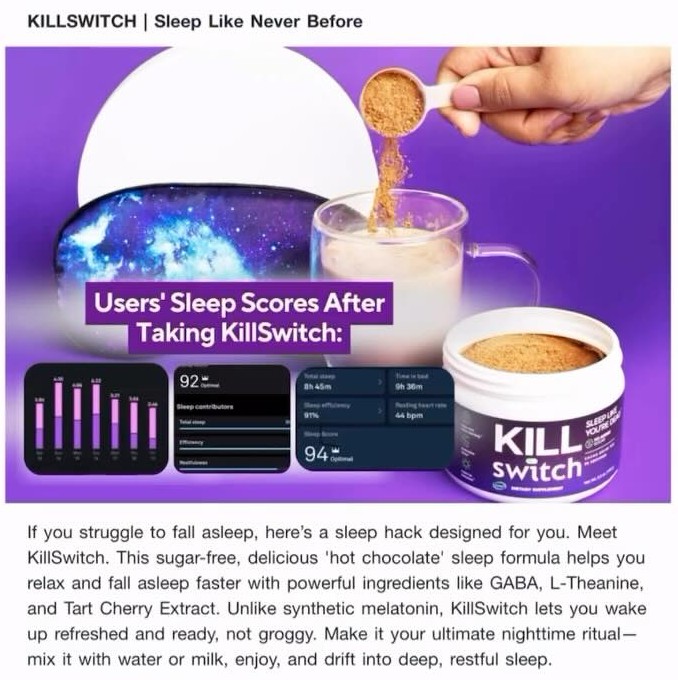 KillSwitch featured in Dave Asprey's Dave's Favorites email