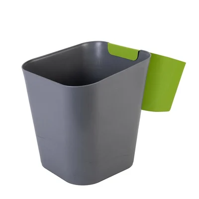 Divided Trash and Recycling Bin