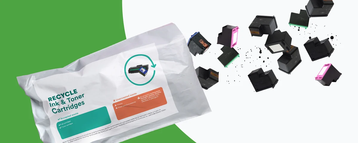 Ink and Toner Cartridges Zero Waste Pouch