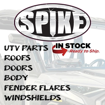 Spike UTV Windshields, Roofs, Doors, Fender Flares
