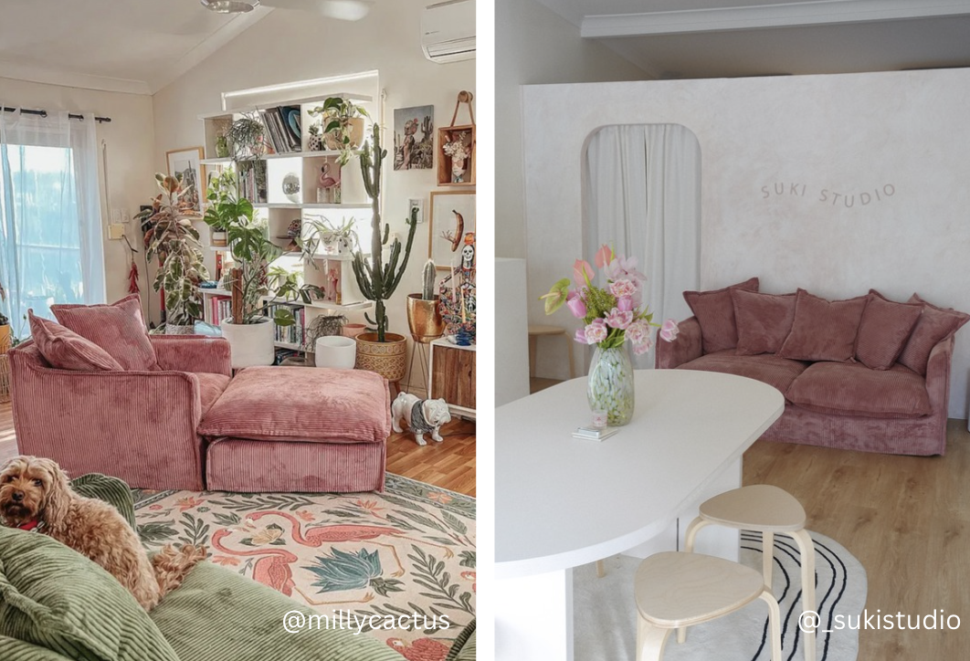 The Blush Cloud Sofa