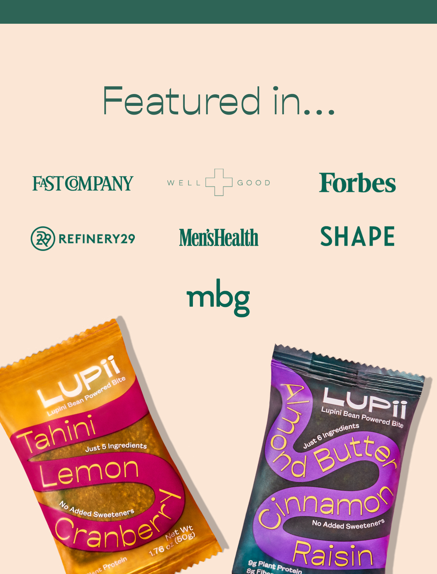 Featured in... Fast Company Refinery29 Well + Good Forbes Men's Health SHAPE MindBodyGreen 