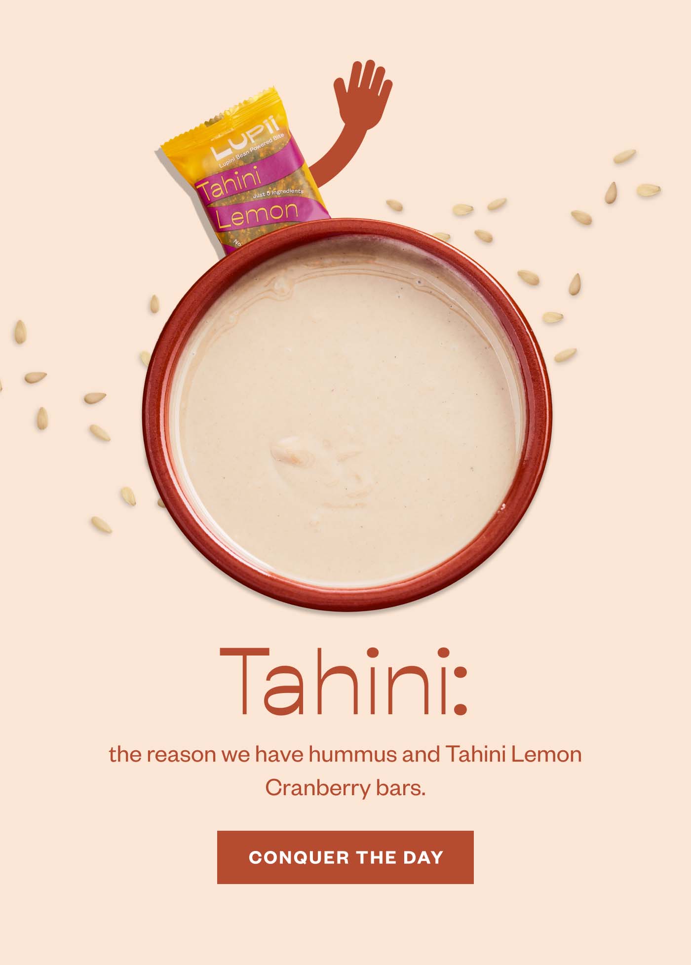 Tahini:  the reason we have hummus and Tahini Lemon Cranberry bars.