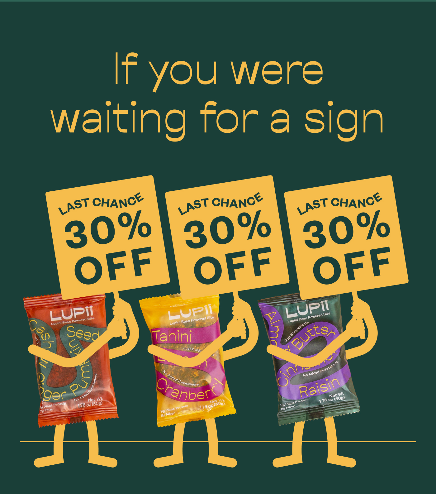 If you were waiting for a sign