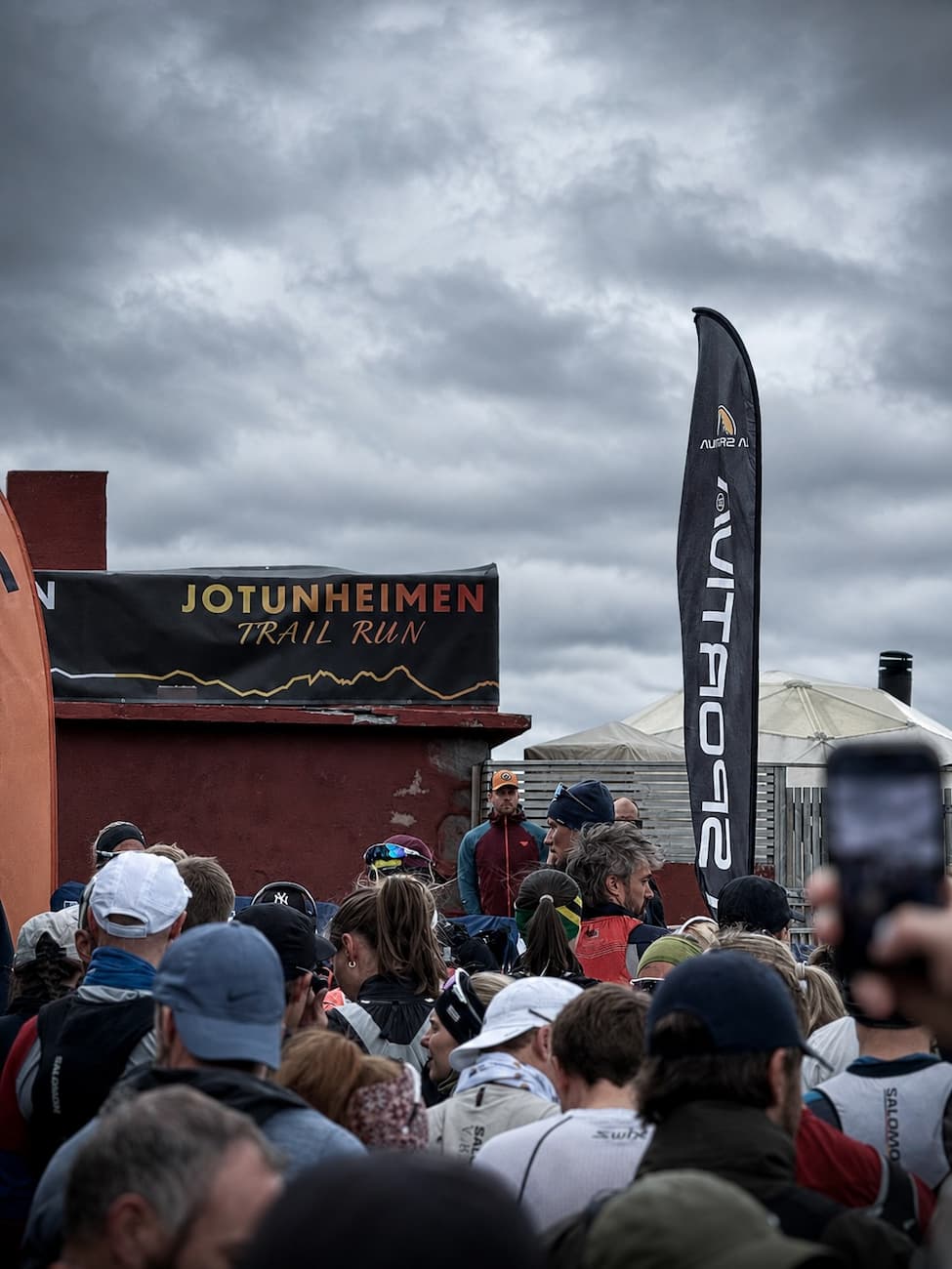 Startområdet ved Bygdin Høyfjellshotell