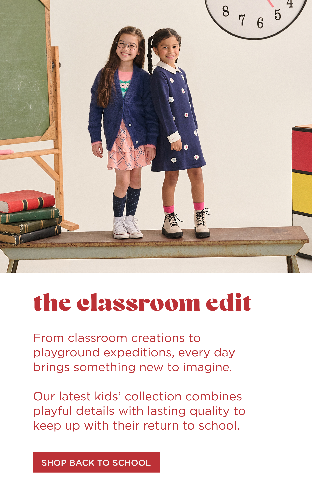SHOP BACK TO SCHOOL
