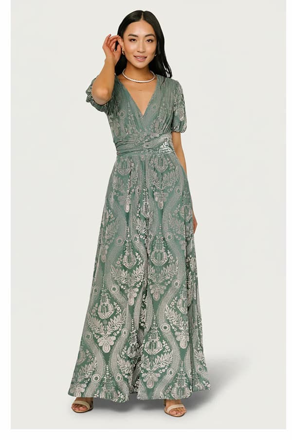 Leslie Velvet Maxi Dress