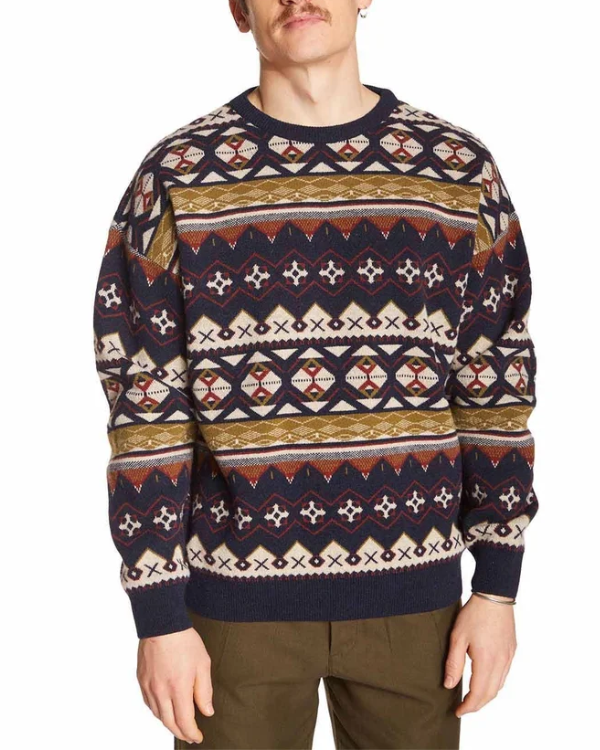 Olow Callay Jacquard Sweater, men's, at Century 21 NYC