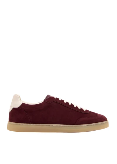 Brunello Cucinelli Women's Red Sneakers at Century 21 NYC