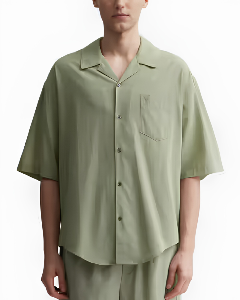 Aime Leon Dore Crest Leisure Shirt at Century 21 NYC