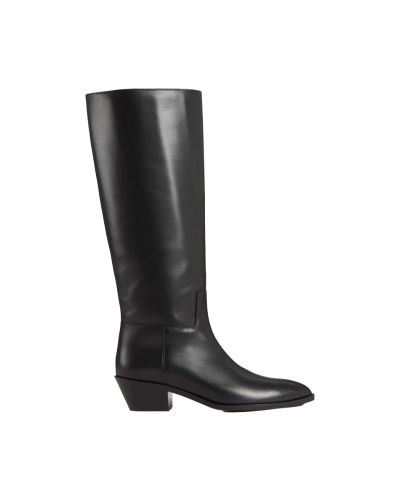 Liviana Conti Stivale Cuissard black boot at Century 21 NYC