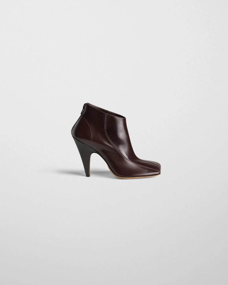 Phoebe Philo Club Loafer in dark red at Century 21 NYC