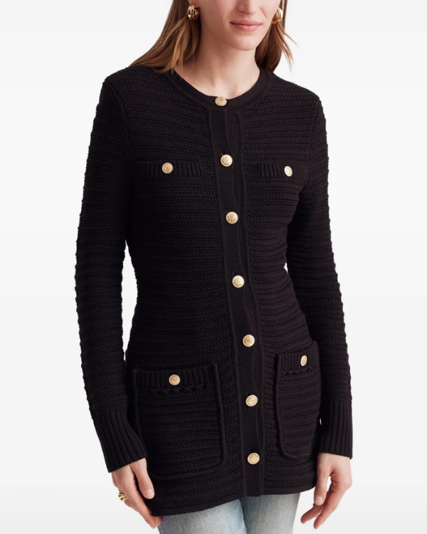 Toccin Constance Knit Jacket at Century 21 NYC