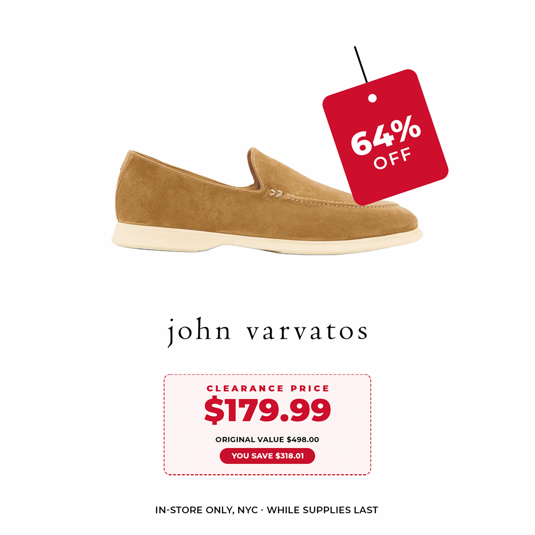 Men's shoes clearance at Century 21 NYC