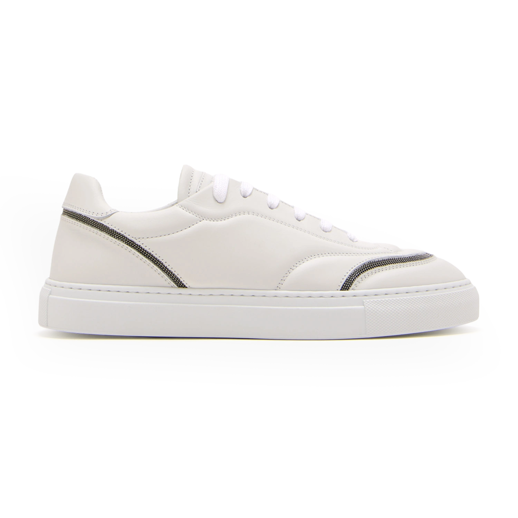 Brunello Cucinelli Women's Leather Sneakers at Century 21 NYC