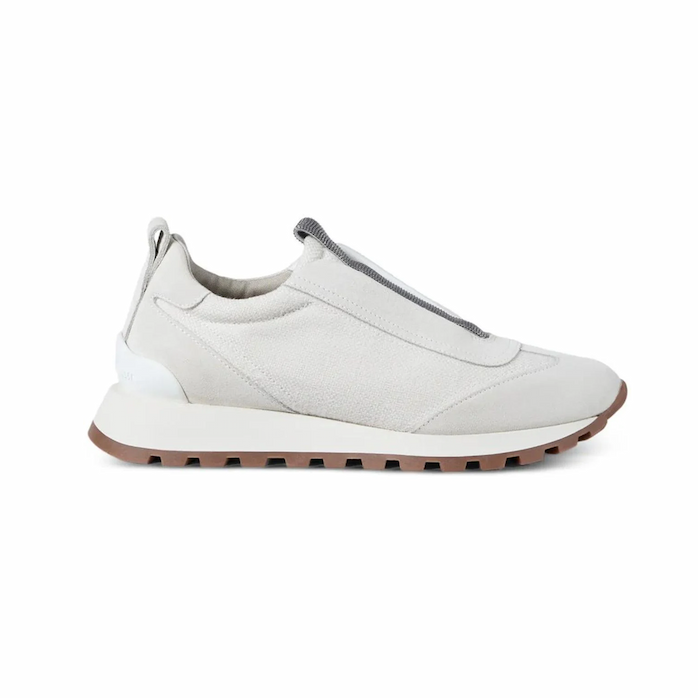 Brunello Cucinelli Women's Leather Sneakers at Century 21 NYC