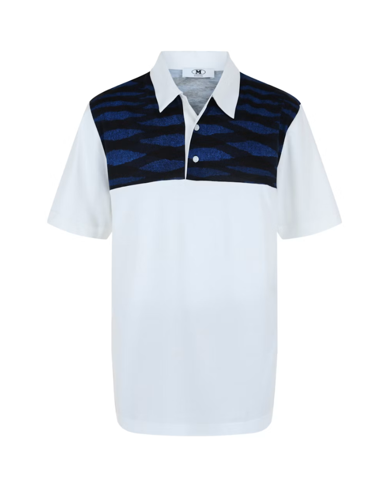 M Missoni graphic print polo at Century 21 NYC