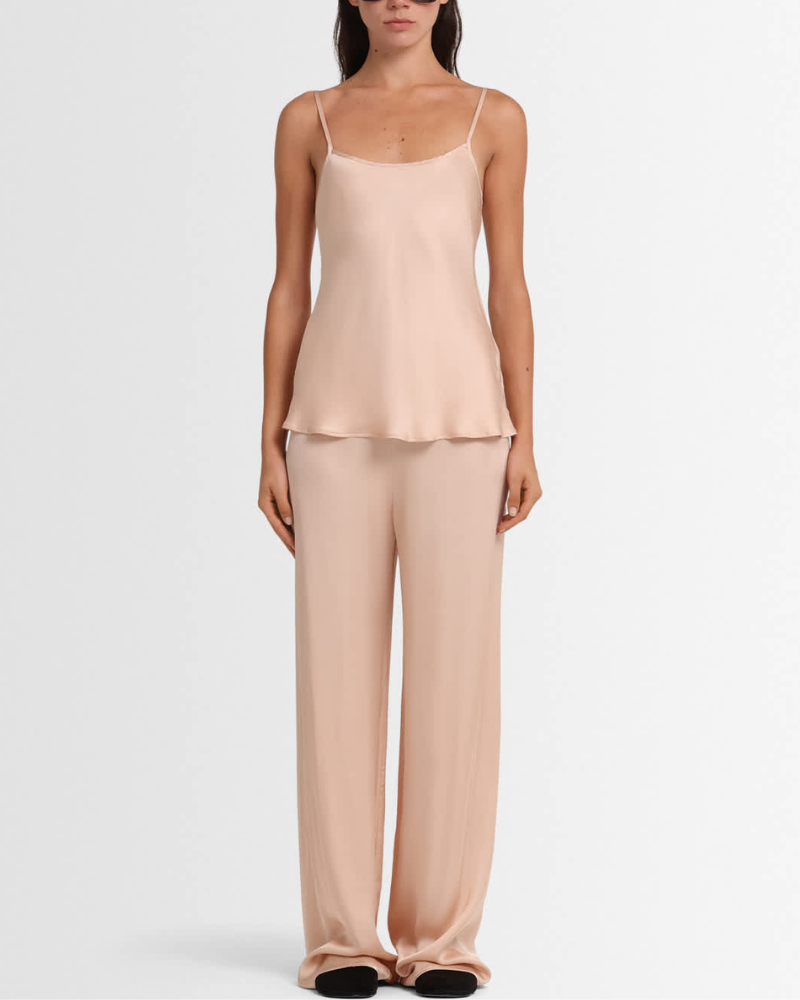 Annagreta Sienna viscose satin tank at Century 21 NYC