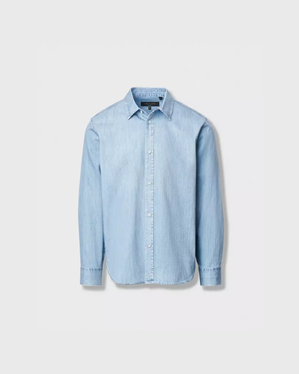 Rag & Bone Miramar denim shirt for men at Century 21 NYC