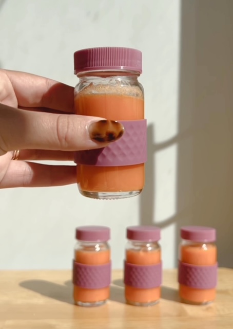 sweet potato juice shots