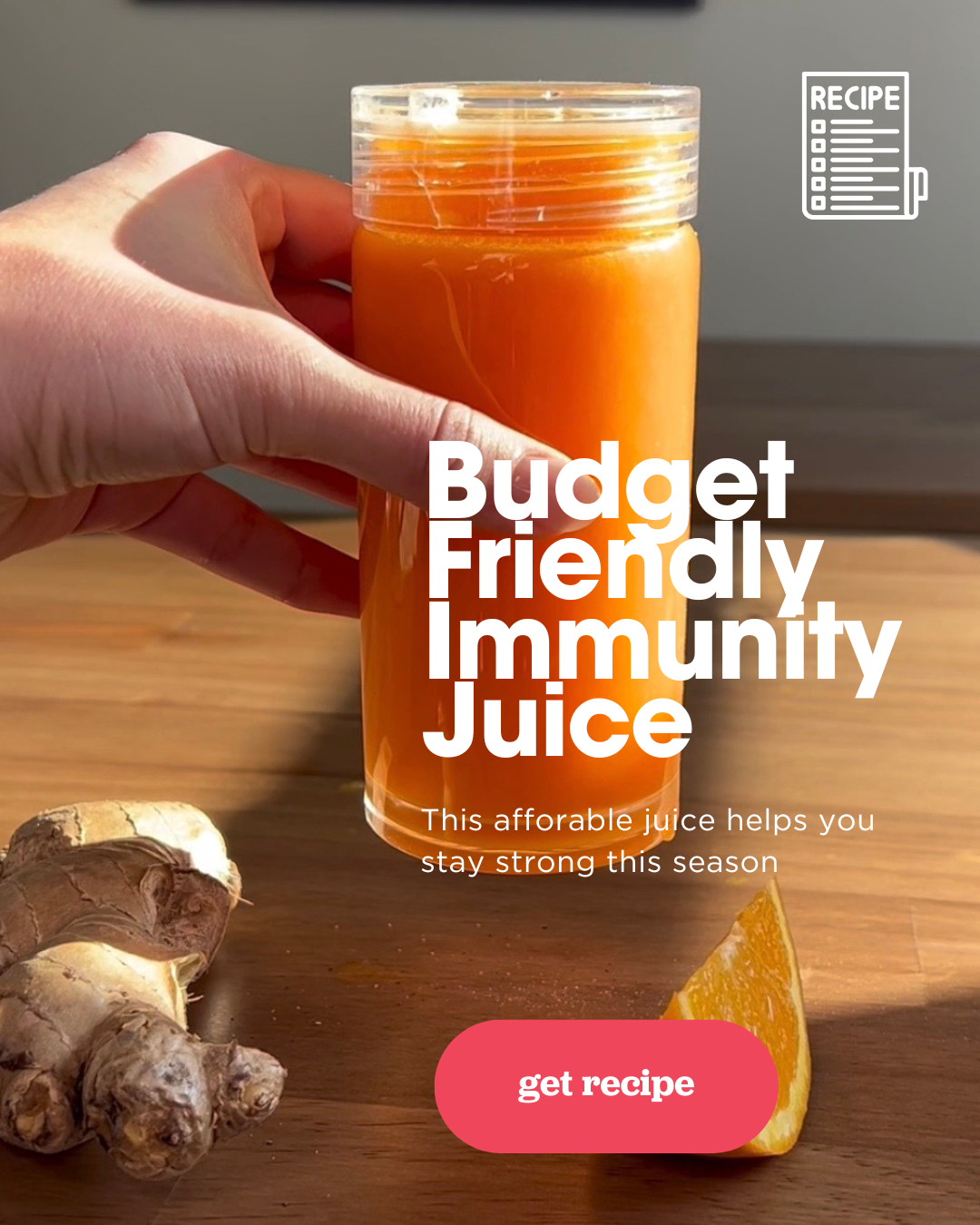 budget friendly immunity juice