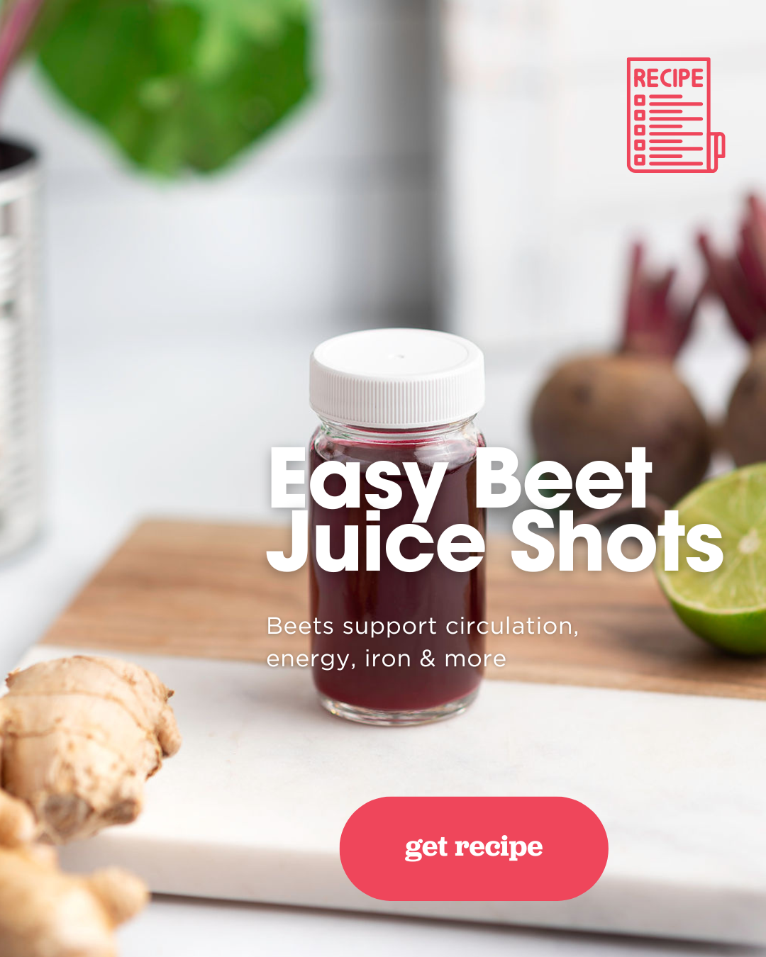 Easy Beet Juice Shots