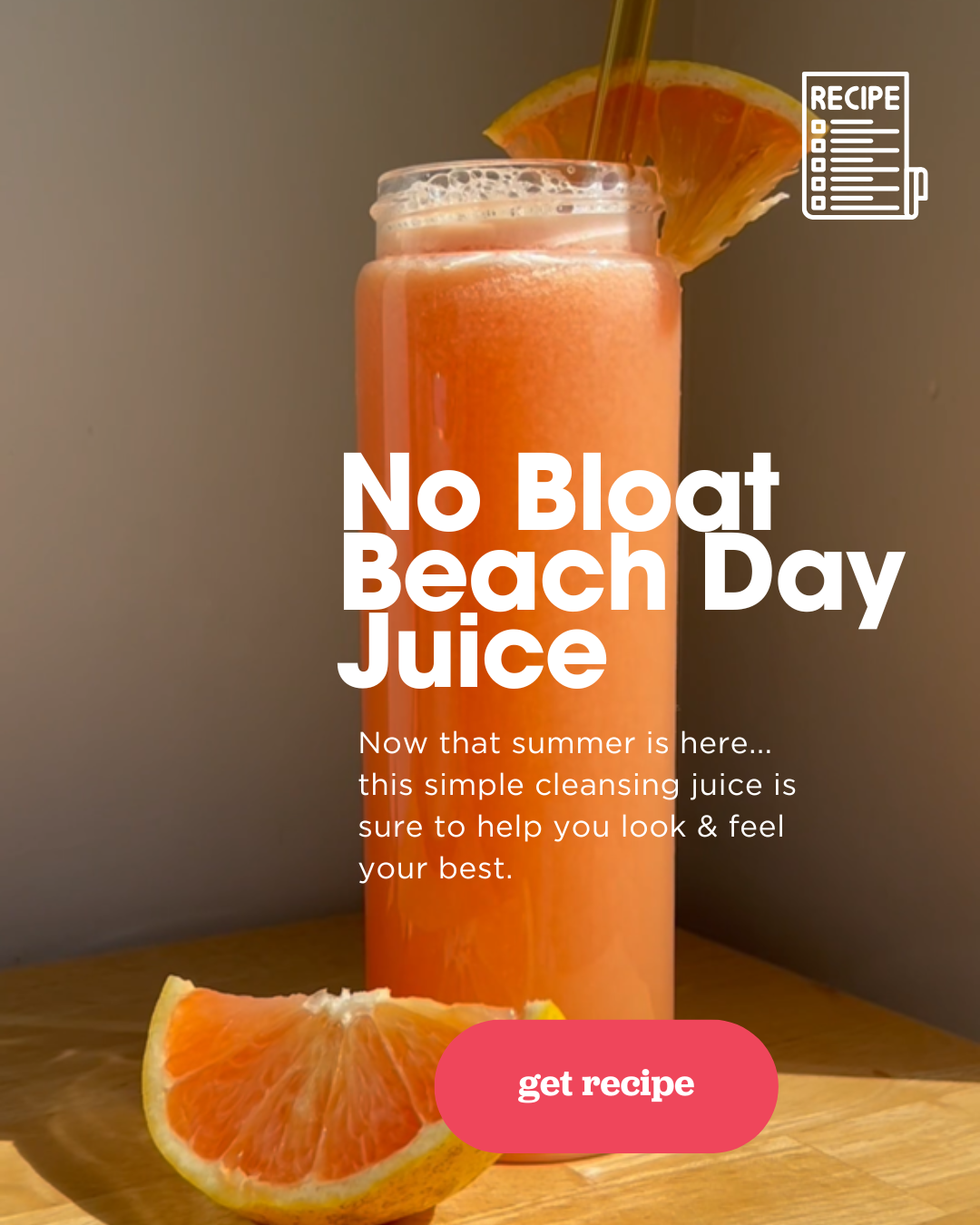 No Bloat Beach Day Juice