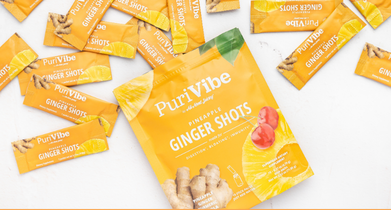 Pineapple Ginger Shot