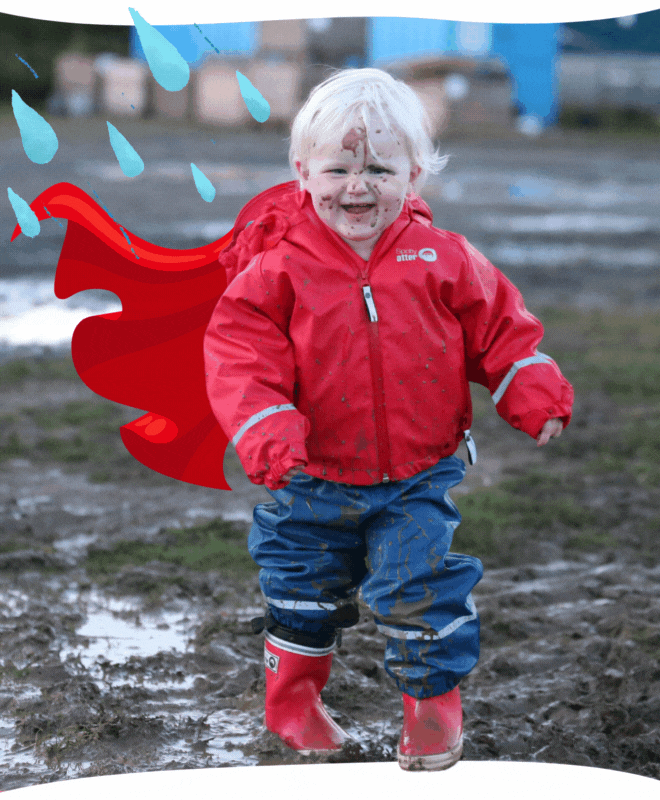 Wet Weather Heroes here to save the (rainy) day! 🦸 Little Trekkers