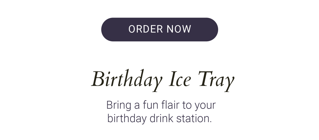  BIRTHDAY ICE TRAY