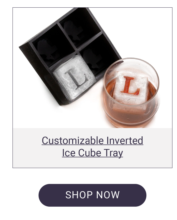Customizable Inverted Ice Cube Tray