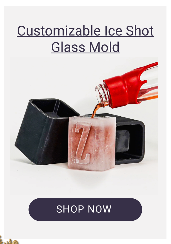 Customizable Ice Shot Glass Mold