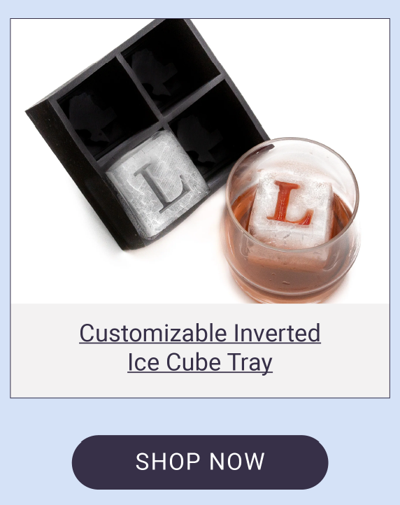 Customizable Inverted Ice Cube Tray