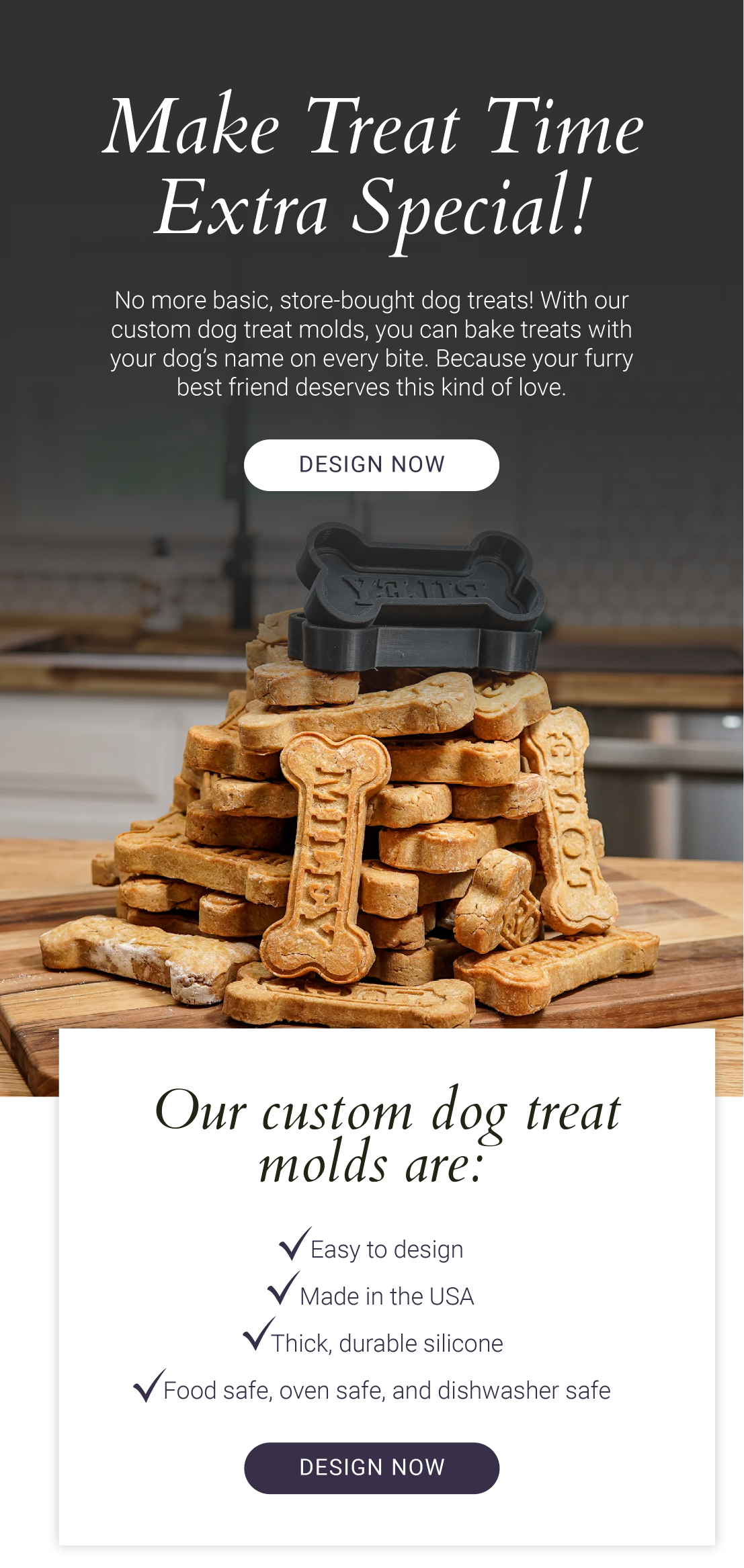 MAKE TREAT TIME EXTRA SPECIAL!