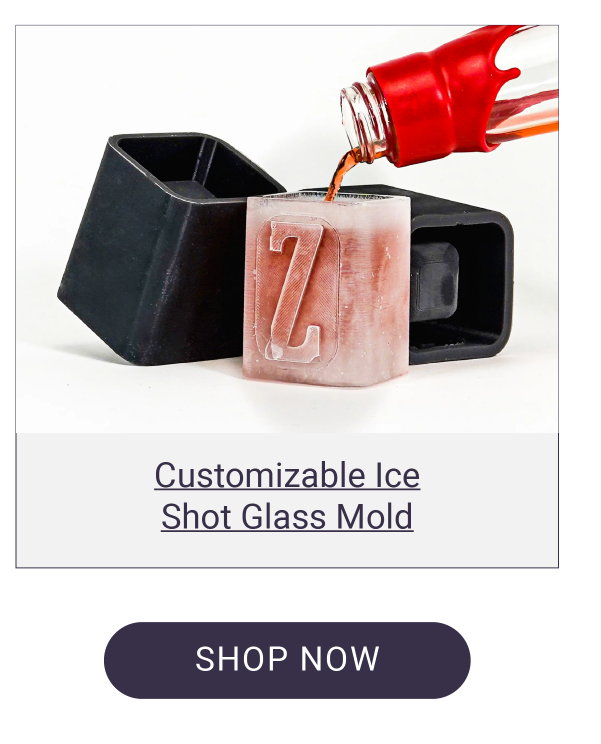 Customizable Ice Shot Glass Mold